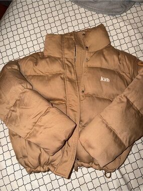 Kith Women Tan Puffer Jacket
